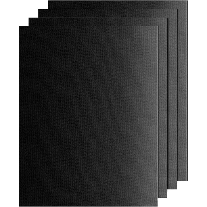 Covoras pentru gratar, covorase antiaderente pentru gratare pe gaz, covoras de copt reutilizabil/hartie pasta, pentru gratare pe carbune si electrice, 3 x 40 x 33 cm