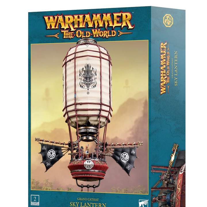 Warhammer: The Old World Sky Lantern Grand Cathay játékbővítmény, Games Workshop, 128 darab, szürke