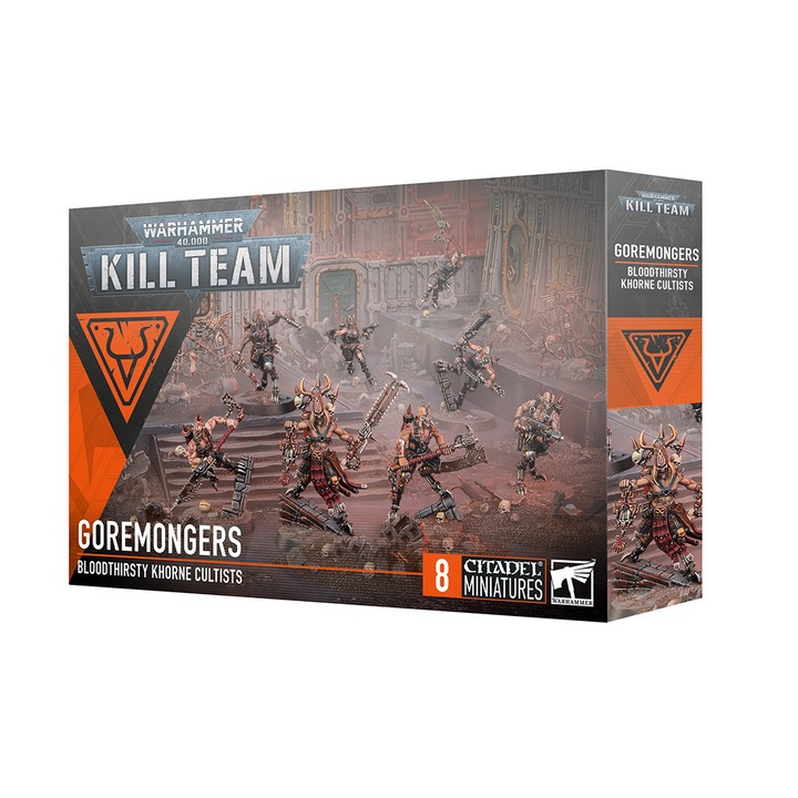 Warhammer 40000 Kill Team játékbővítés, Goremongers, Games Workshop, 85 darab, szürke