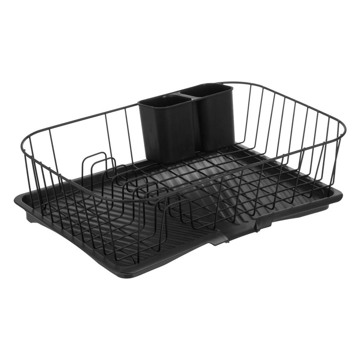 Uscator Vase Metalic cu Sistem de Scurgere 45x30.5x14cm