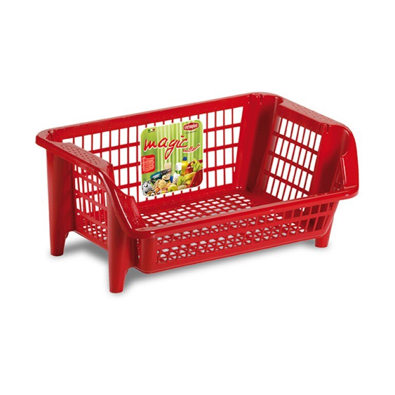 Cos pentru tacamuri STEFANPLAST SPA Magic Milleusi, Rosu