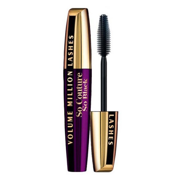 Rimel L'oreal Volume Million Lashes So Couture Mascara, So Black, 9.5 ml