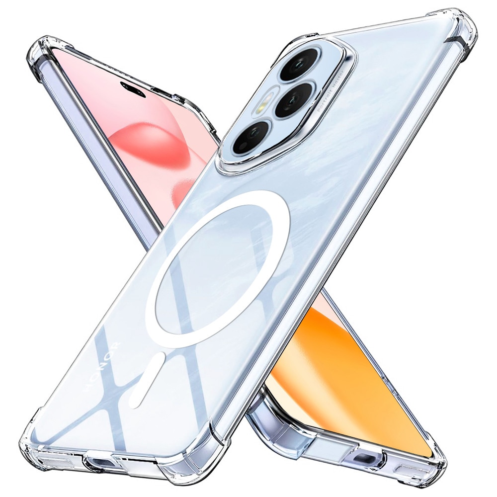 Husa pentru Honor 400 Pro compatibila MagSafe Anti-Shock 1.5mm reinforced 4 corners - clear