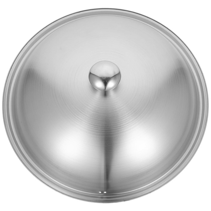 Capac oala inox 35x35x10cm argintiu universal