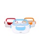Cutie alimentara electrica, 23x16.5x10cm, 1.05L, albastra, cu compartiment pentru lingura