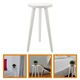 Suport pentru ghivece din lemn, alb, 52x20x20cm