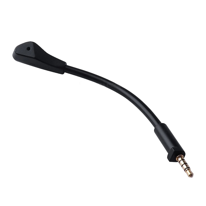 YANYXR 3.5mm fekete 15cm csere mikrofon gaming fejhallgatóhoz