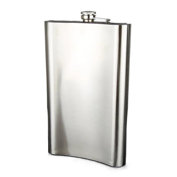 Hordozható rozsdamentes acél palack 64oz fekete 29x17x4cm