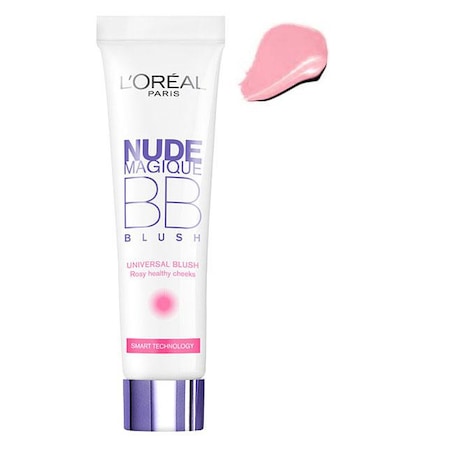 Fard de obraz iluminator L'OREAL Nude Magique BB Blush - Universal Rosy