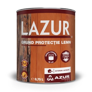 Grund Lazur 2 In 1 Protectie pentru lemn 0.75 Litri NEW