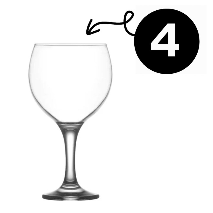 Комплект от 4 чаши, Extra Quality, LAV, Луксозен модел за шампанско Coupe и мартини, 645 мл, Елегантен кристал за партита и събития