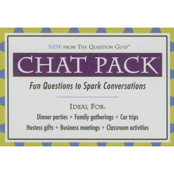 Chat Pack: Fun Questions to Spark Conversations,