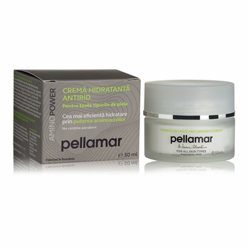 Crema hidratanta antirid PELLAMAR - hidratare continua, 50 ml Crema hidratanta antirid PELLAMAR - hidratare continua, 50 ml