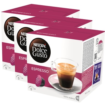 Set 3 x Capsule Nescafé Dolce Gusto Espresso, 48 capsule, 264g