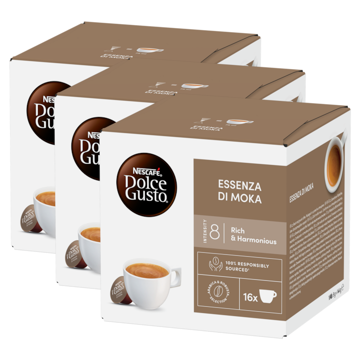 Комплект капсули Nescafé Dolce Gusto Essenza Di Moka, 48 капсули, 432 гр