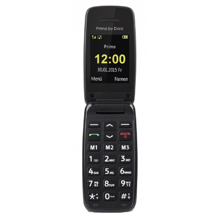 Doro Primo 401 mobiltelefon, Kártyafüggetlen, Piros