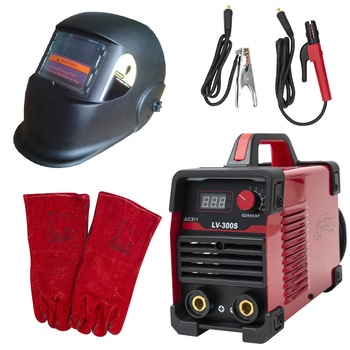 SET- Aparat Sudura MF LV200S+, Model nou + Masca Automata + Palmari Piele CADOU, Invertor SET- Aparat Sudura MF LV200S+, Model nou + Masca Automata + Palmari Piele CADOU, Invertor