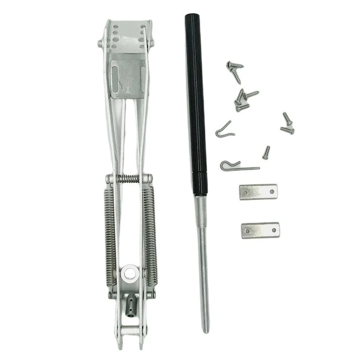 Suport deschizator solar sera aluminiu argintiu 33.5cm