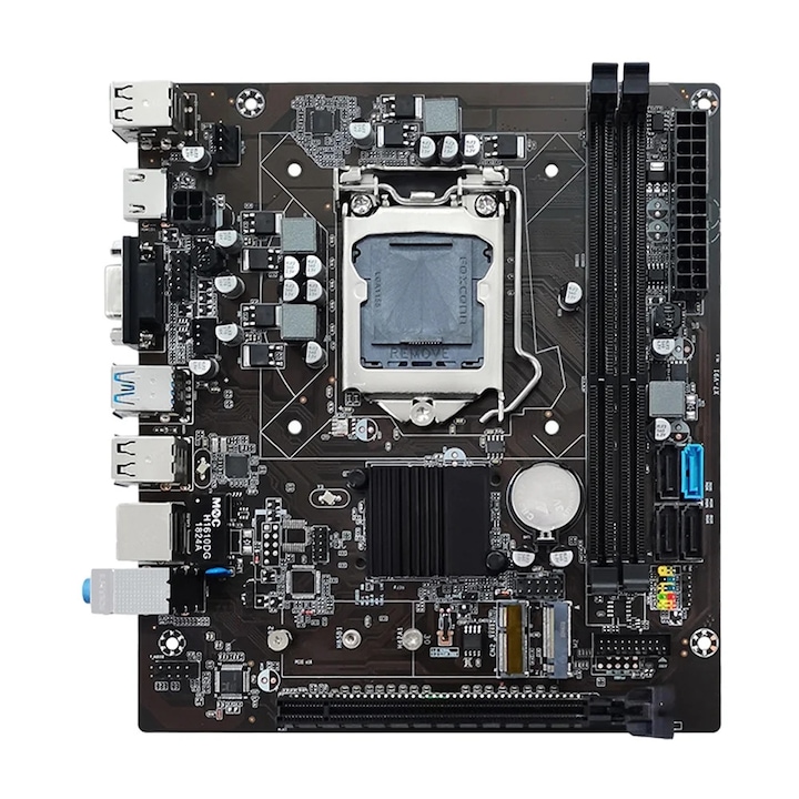 Дънна платка B75, поддръжка на LGA1155, 2 слота DDR3, 16GB, SATA 2.0/3.0, USB 2.0/3.0, пълен комплект