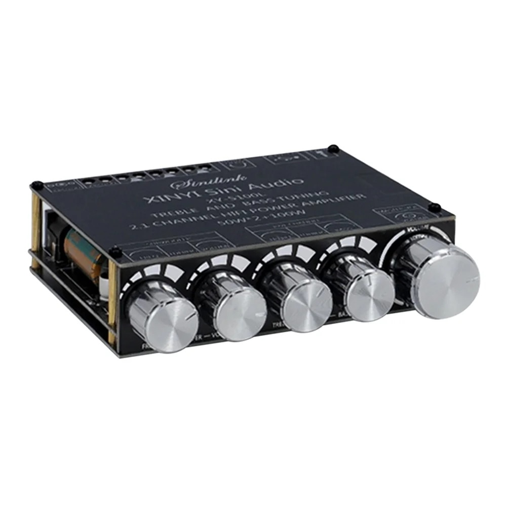 Amplificator audio 2.1 canal, XY-S100L, 2x50W + 100W, Bluetooth