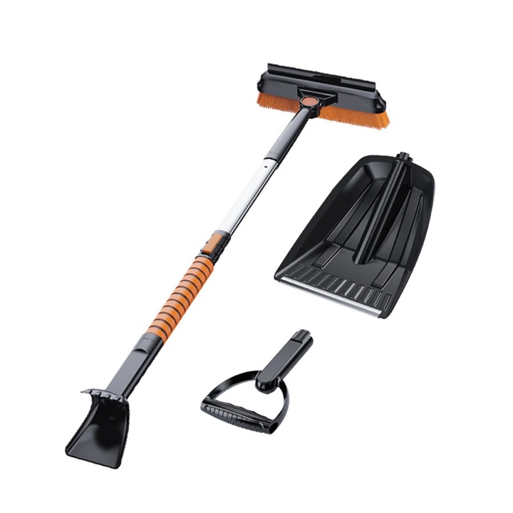 Perie extensibila pentru zapada YANYXR 5 in 1 negru 25x80-100cm
