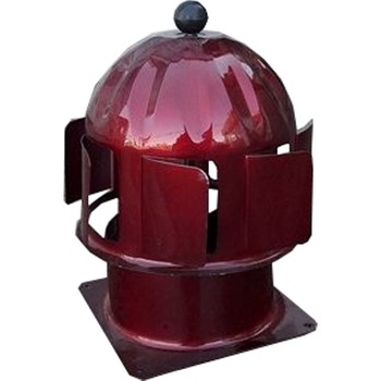 Palarie rotativa din otel emailat HARLEM® pentru cosurile de fum, cocos de vant, intrare 120 mm, Rosu Bordeaux Palarie rotativa din otel emailat HARLEM® pentru cosurile de fum, cocos de vant, intrare 120 mm, Rosu Bordeaux