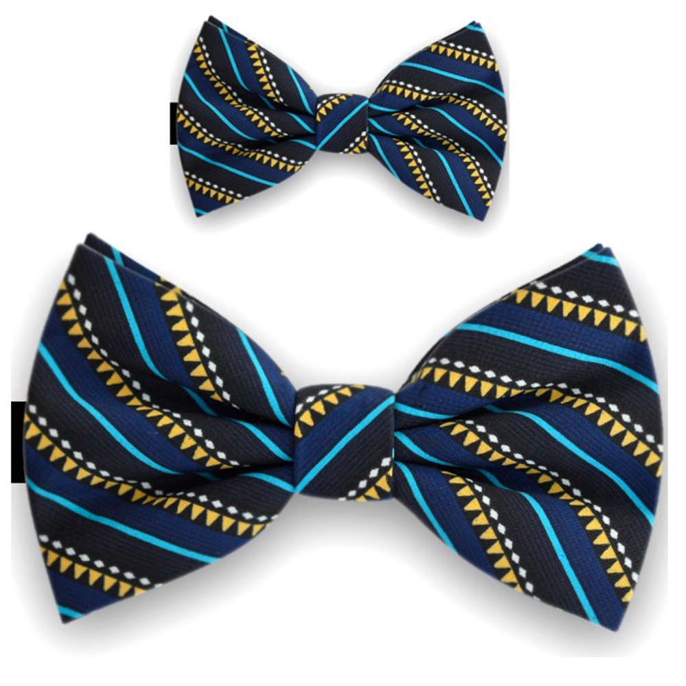 Papioane tata fiu, negru, model mixuri de imprimeuri