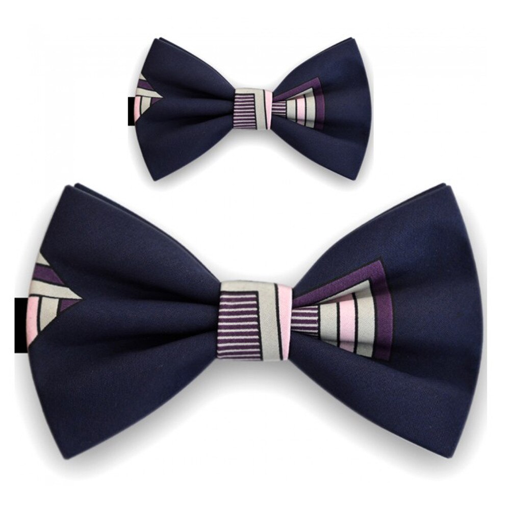 Papioane tata fiu, bleumarin, model ludic