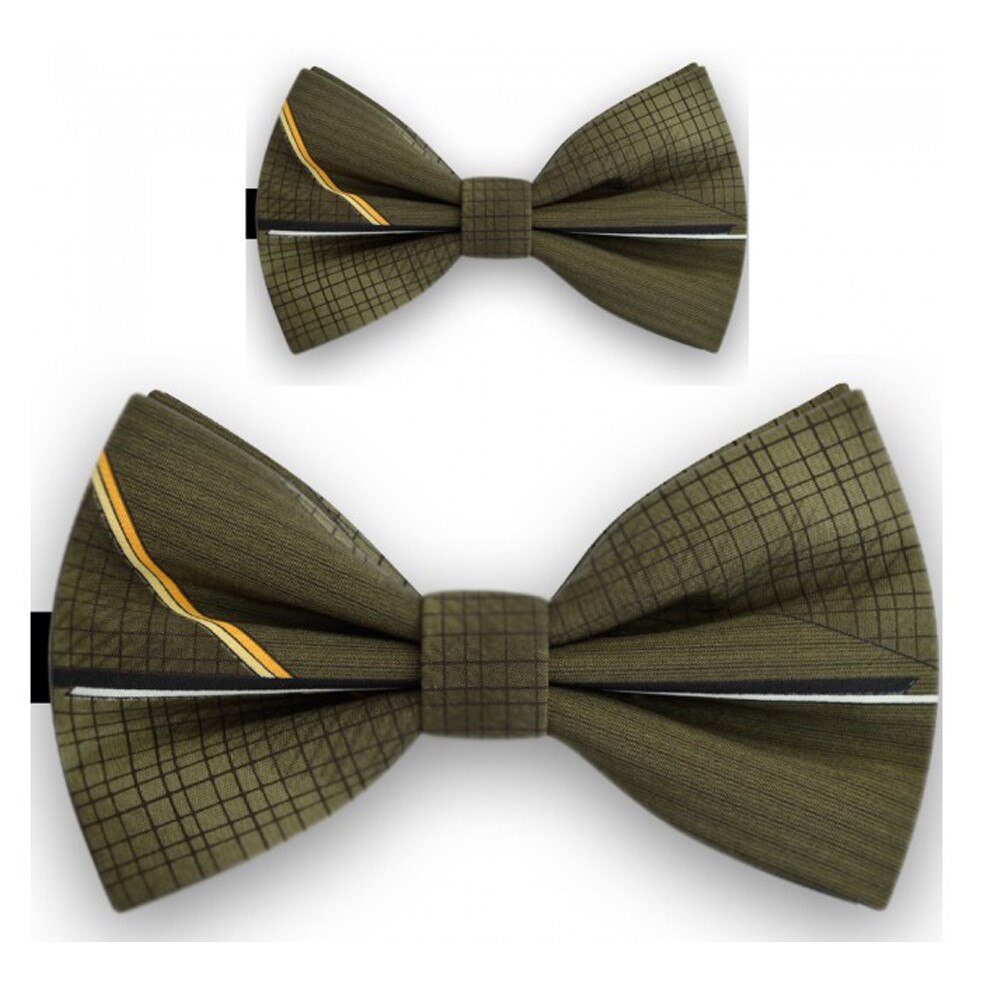 Papioane tata fiu, verde, model Check, butterfly