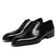 Pantofi barbatesti Pantofi Derby Star Black PDS-2, Negru, 45 EU