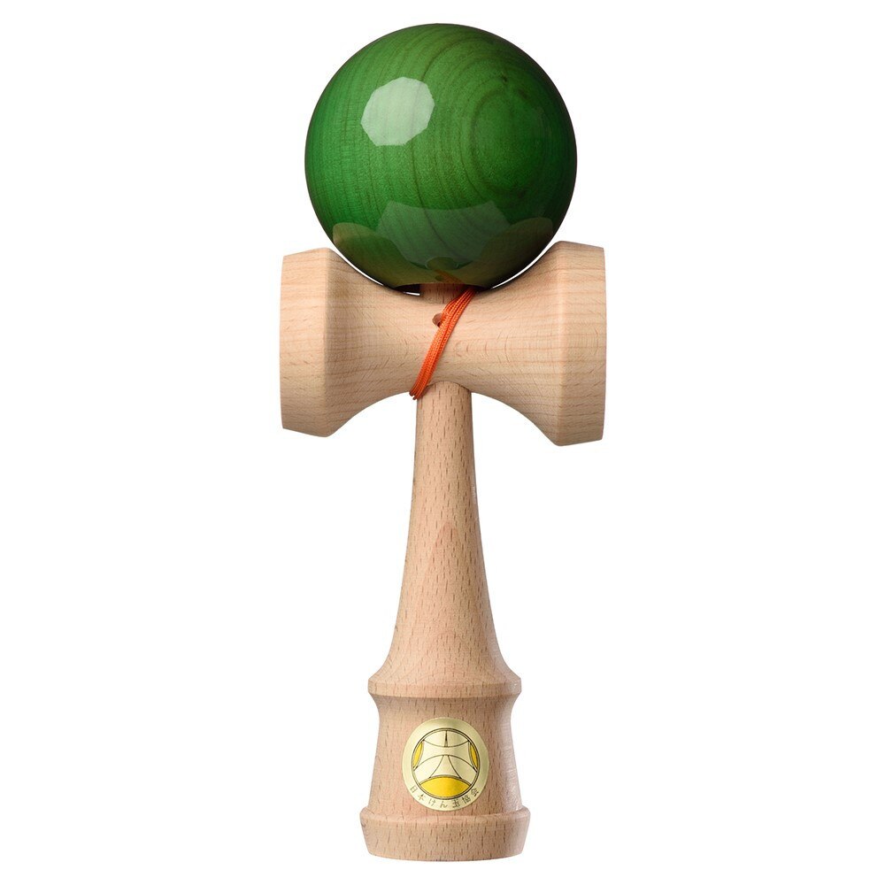 Joc de indemanare Kendama Ozora Premium Translucent verde