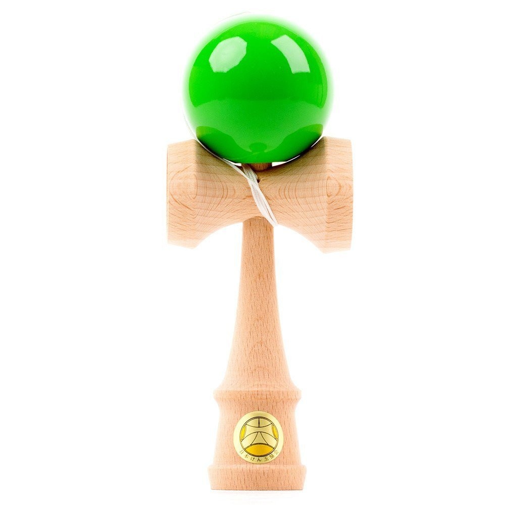 Joc de indemanare Kendama Ozora Official Kendama Solid colors verde