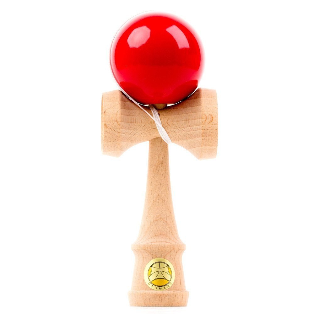 Joc de indemanare Kendama Ozora Official Kendama Solid colors rosu