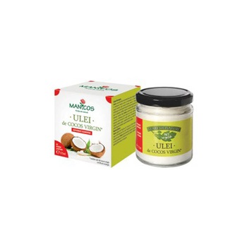 Ulei de cocos virgin - 175 ml - Manicos Ulei de cocos virgin - 175 ml - Manicos