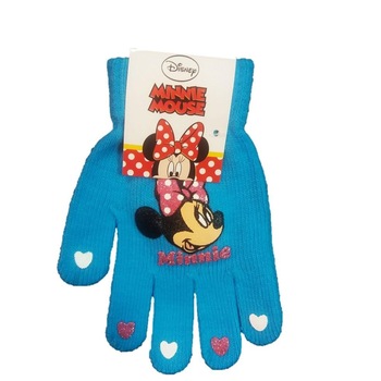Manusi fete Minnie Mouse, Turcoaz, Universala Manusi fete Minnie Mouse, Turcoaz, Universala