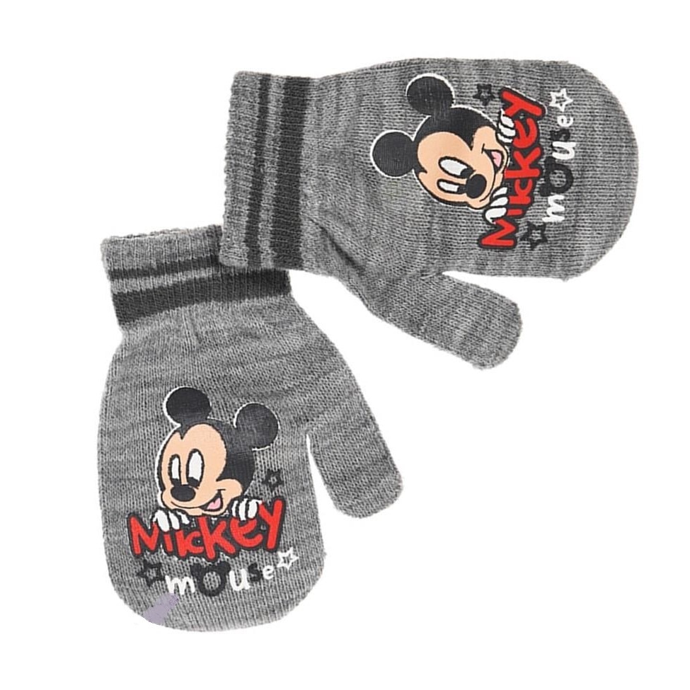 Manusi bebe Mickey Mouse, Gri, Universala