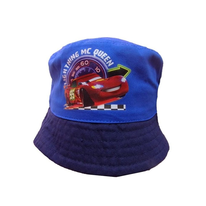 Palarie Disney Cars cu Fulger McQueen, Albastru/Bleumarin