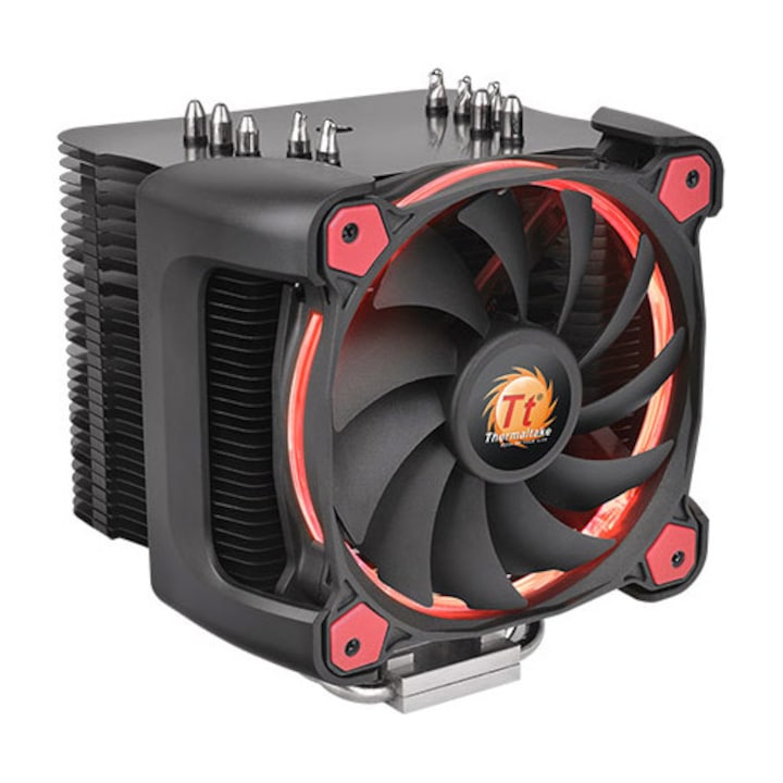 Thermaltake Riing Silent 12 Pro Red Processzor hűtő, Intel/AMD kompatibilis