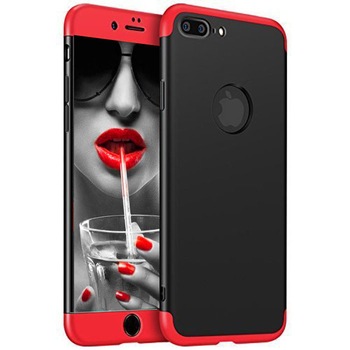 Husa telefon Apple Iphone 7 Plus ofera protectie Subtire 3in1 Lux Design Red-Black Husa telefon Apple Iphone 7 Plus ofera protectie Subtire 3in1 Lux Design Red-Black