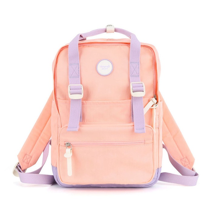 Rucsac, Himawari, 16 litri, 8 Buzunare, Roz / Purpuriu