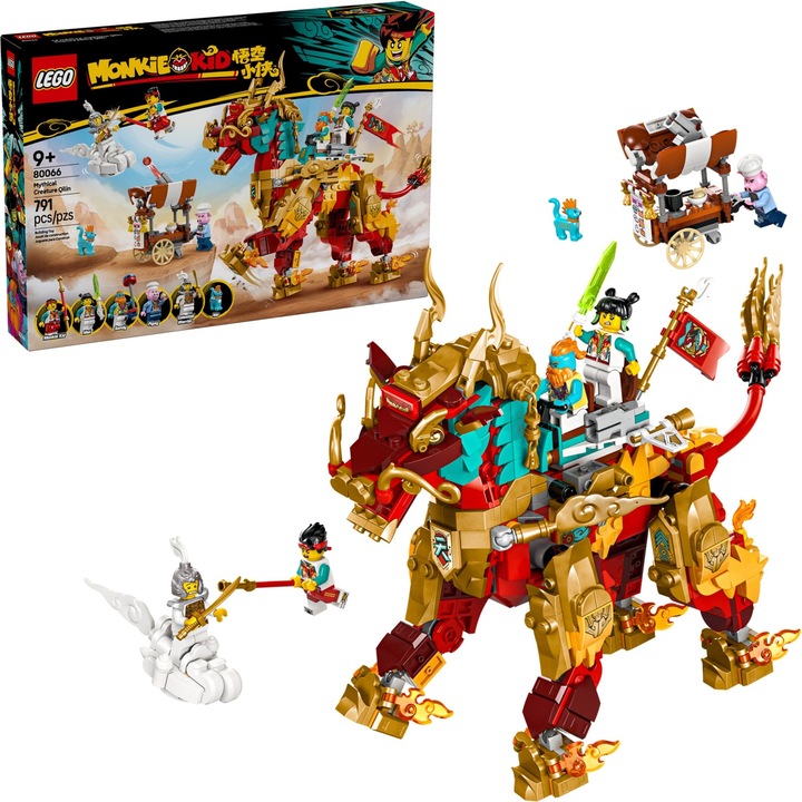 LEGO Monkie Kid - Creatura mitica Qilin