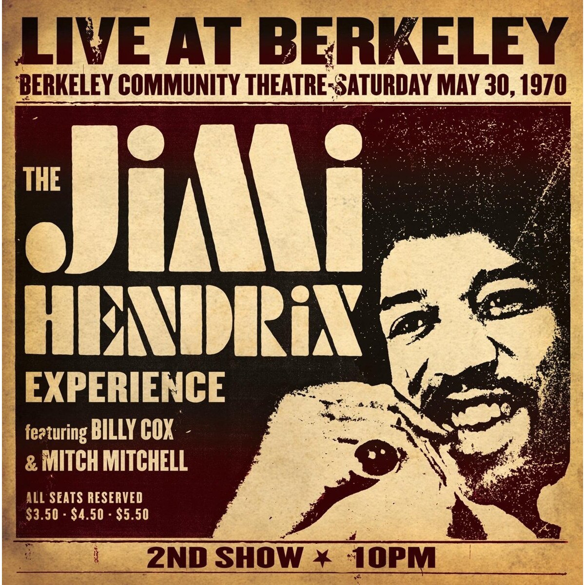 Jimi Hendrix - Live At Berkeley - Vinyl - Vinyl