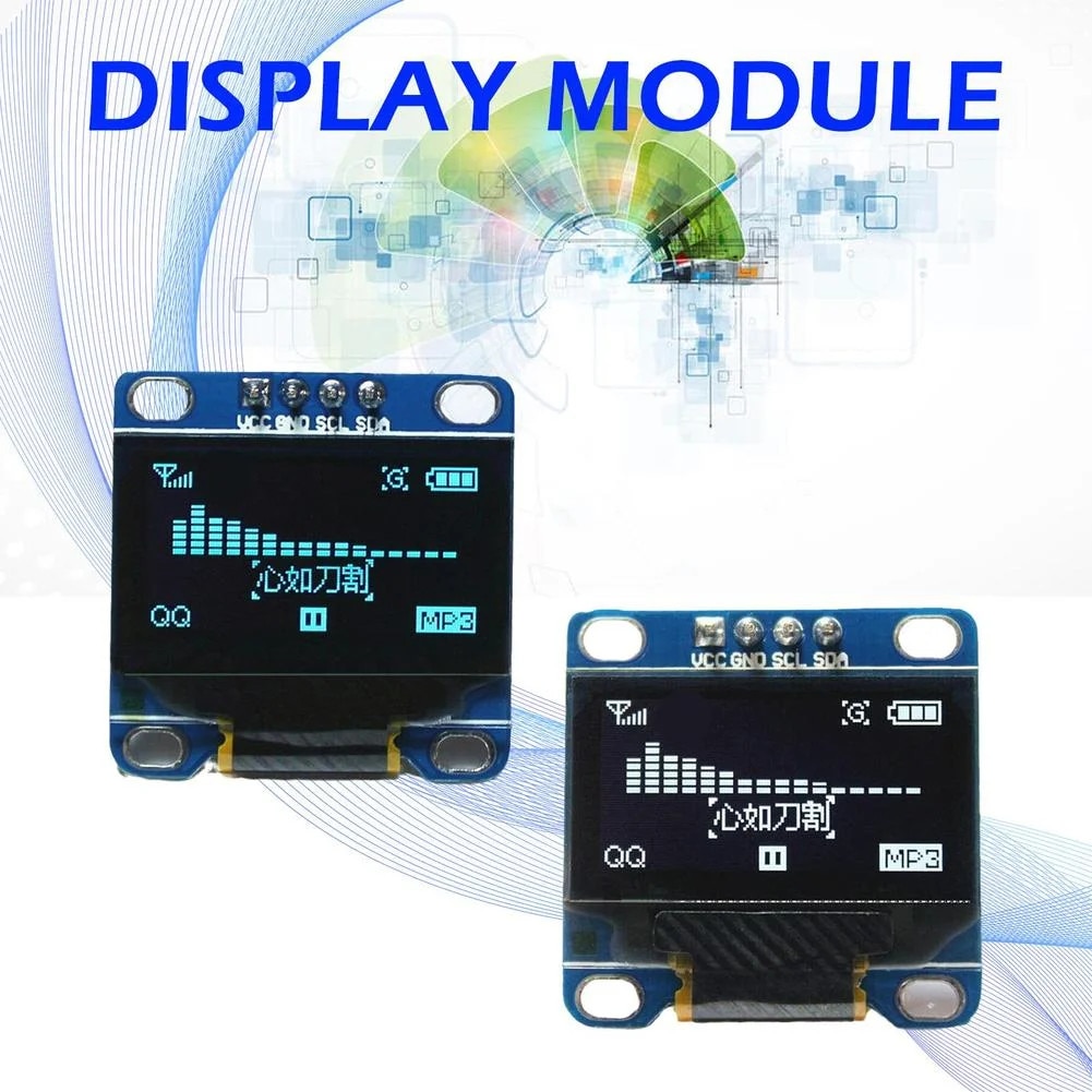 Modul display OLED 0.96 inch, 128x64, SSD1306, I2C, multicolor