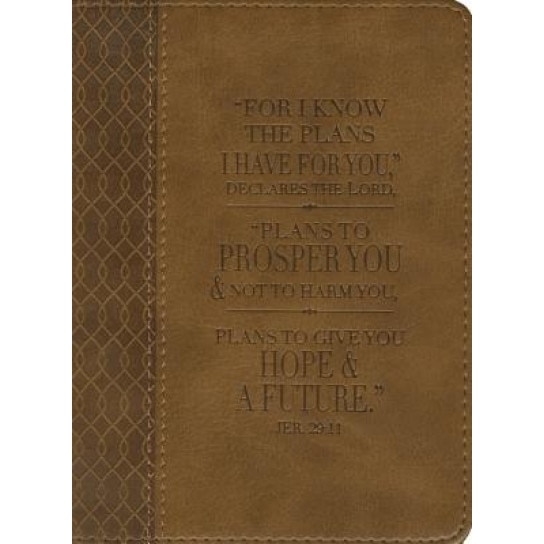 For Know the Plans I Have for You Lux-Leather Journal: Brown, Christian Art Gifts (Designed by)