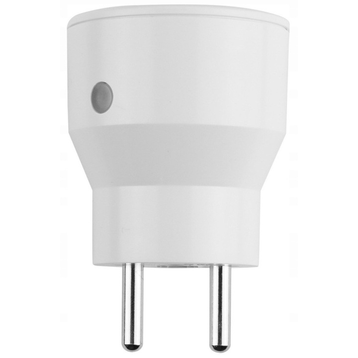 Priza, Smartwares, sh4-90268fr, Telecomanda, 2300 W, Alb