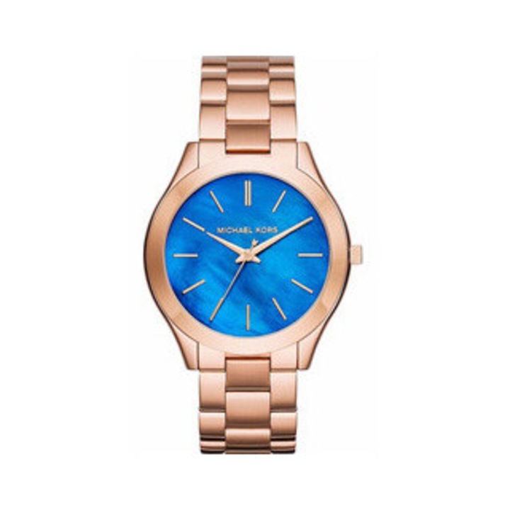 Ceas dama, Michael Kors, MK3494, 42 mm, Roz / Albastru