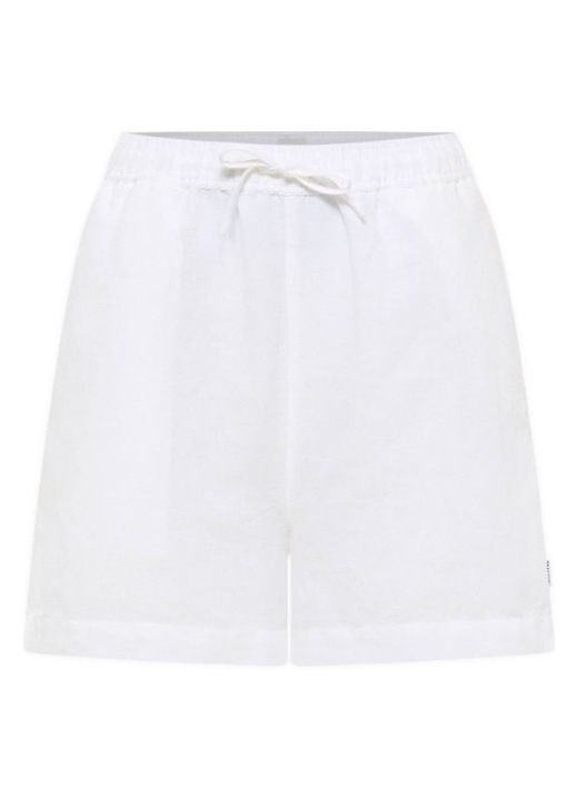 Mustang rövidnadrág, pamut, fehér, 75% pamut, 25% len, M INTL