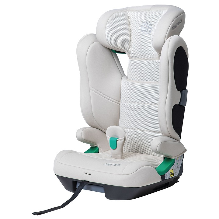 Scaun auto copii Sorino Ceres bej 100x150cm reglabil