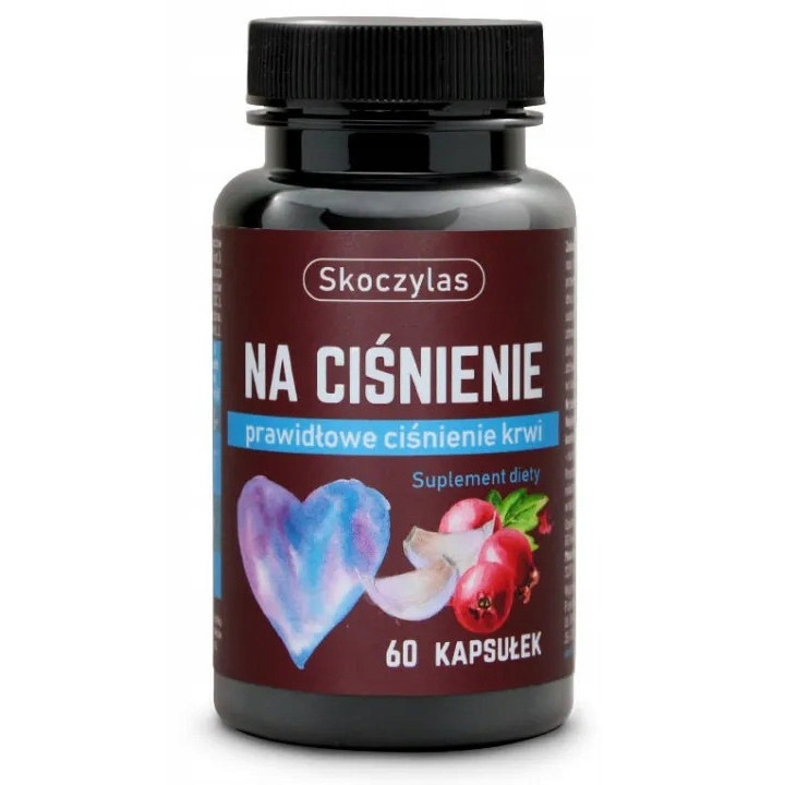 Supliment alimentar pentru tensiune, potas, aronia, L-leucina, 60 capsule