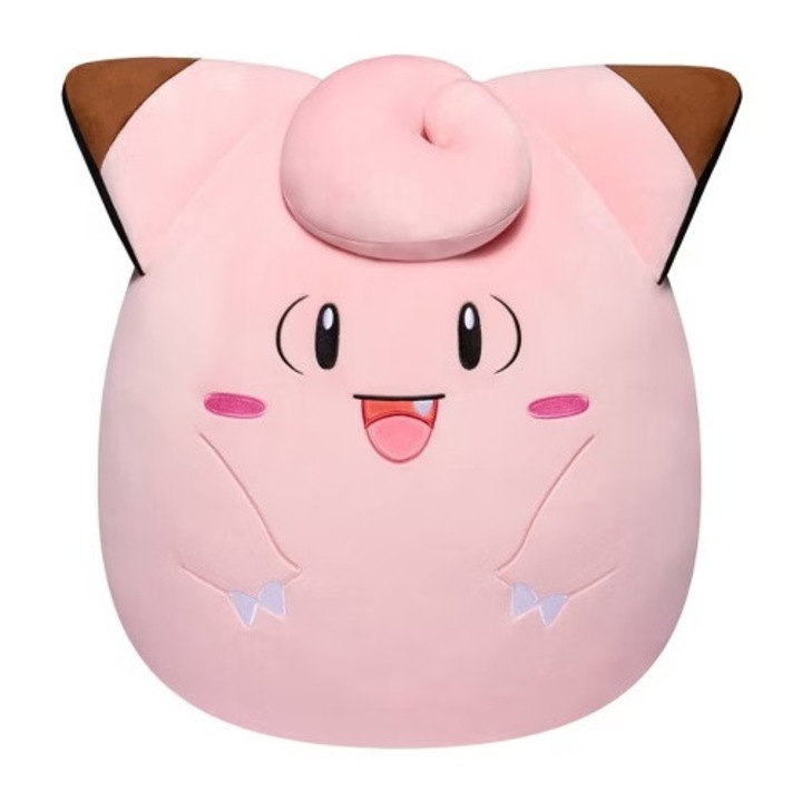 Плюшена играчка Squishmallows Clefairy 50 см, многоцветна